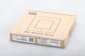 2N 9155011B IP Verso 1M Frame for Flush Installation Black - NEW