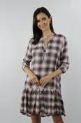 Pink Plaid Dress