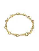 Hoop Loop Bracelet — 18K Gold, Blue Sapphire