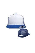 Flexfit 6006W- Classic White Front Panel Trucker