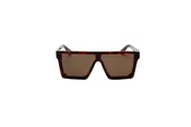 Seductus - Dark Lens Square Sunglasses - Black & Tortoise