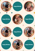Happy Birthday Personalized Wrapping Paper