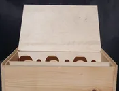 6 Bottle Wine Chest – 3/4″ Wood
