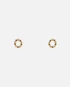 Black + White Circle / Studs