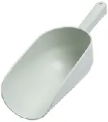 1PT PLASTIC FEED SCOOP(Miller Mfg.)