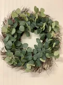 All Around Eucalyptus Wreath — Seven Paths Manor