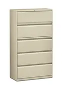 Clearance Hon Lateral File – 5 Drawer