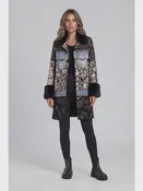 2645 Mixed Media Jacket - Black