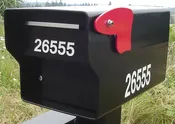 3” Side Address Numbers