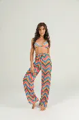 Claire Pants Cover Up | Buzios Vibes print