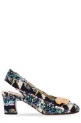 Adamantine Slingback Pumps