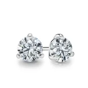 1.00ctw Springer’s Forever Signature Diamond Studs in 14K White Gold