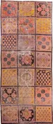 Antique Yarkand Coral 3’9″ x 8’8″