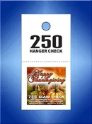 2 Part Color Print Coat Check Happy Thanksgiving #SCC2-5