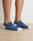Navy Performance Ankle Socks