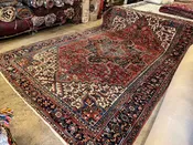 10x15.2 Antique Persian Heriz- RARE SIZE