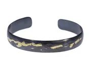 10mm Gilded Cuff Bracelet