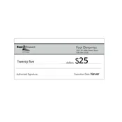 Custom Gift Card