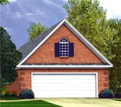 HPG-01003-1: Traditional Garage