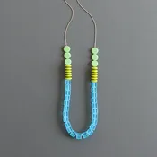 Glass Geometric Necklace
