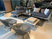 Dedon Mu Sectional w/ table | Voltage