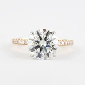 Michael Alan Jewelers-Hidden Diamond Bridge Setting (Round)