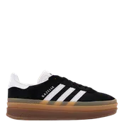 adidas Gazelle Bold Black White Gum (Women's)