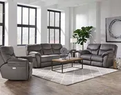 363 Power Play Pebble Beach Coconut Rocker Recliner
