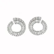Baguette Wreath Earrings