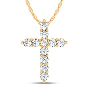 10K 1.00CT Certified Lab Grown PENDANT