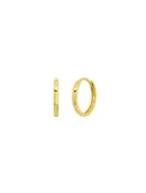 12mm gold huggies