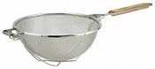 10-1/2″ Double Mesh, Reinforced, Flat Hdl, Nickle Plated