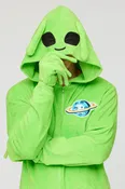 3D Alien Plush Onesie