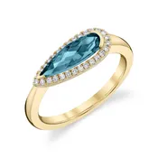 London Blue Topaz Ring