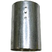 10038-BL – Hose Connctr,4″OD,Galv,BL 1End 6″ Lg – Ruwac Industrial Vacuums