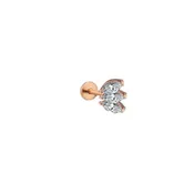 3 MARQUISE PIERCING STUD