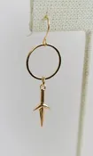 dainty dagger earrings