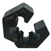 12mm-1.75 Single Die - 1" Flat to Flat