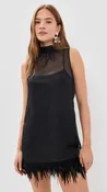 Albee Silk Mini Dress