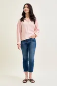 Amy Dark Wash Kick Flare