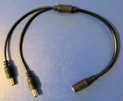 1 to 2 splitter cord