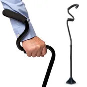 StrongArm® Comfort Cane — Self-Standing Walking Cane with Forearm Support for Seniors