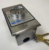 Key Switch Schlage Cyl (2 Screw Face Plate)