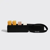 4-Compartment Travel Case - Black *final sale*