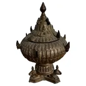 11.75" Thai Holy Water Naga Bronze