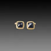 Black Diamond Stud Earrings