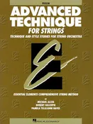 Advanced Technique for Strings (Essential Elements series) - Violin