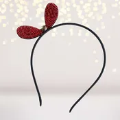 Animated Bling Bow Headband, Rhinestone Bow Headband