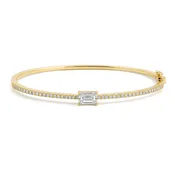Aura Lab Diamond Bangle