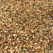 ⅜” Tan Jelly Bean Beach Pebbles
